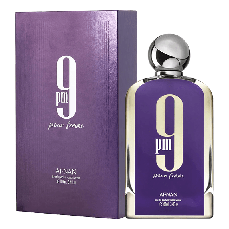 9PM Pour Femme Purple Afnan Perfume 3.4 oz 100ml EDP