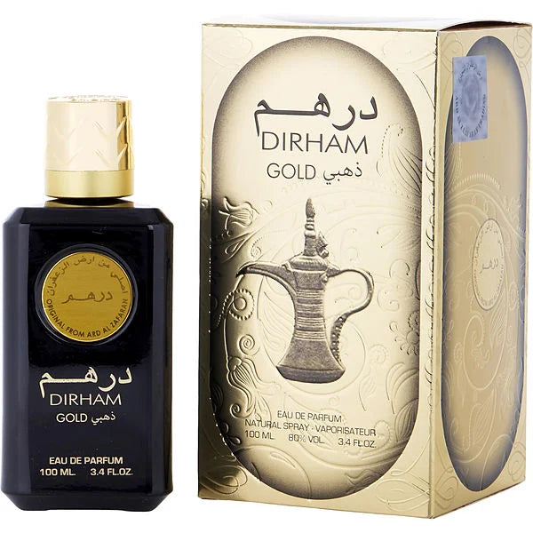 Dirham Gold Ard Al Zaafaran (Unisex) Perfume Spray EDP Cologne 100mL 3.4fl Oz