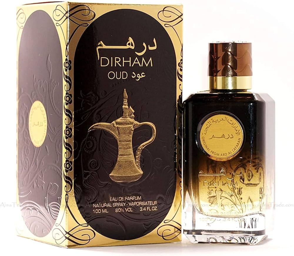 Dirham Oud Ard Al Zaafaran Perfume Spray Unisex EDP 100mL 3.4 oz