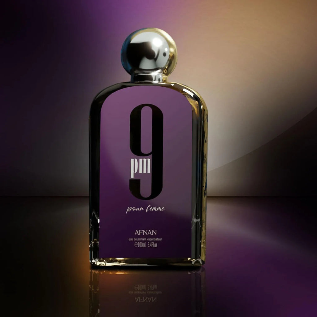 9PM Pour Femme Purple Afnan Perfume 3.4 oz 100ml EDP