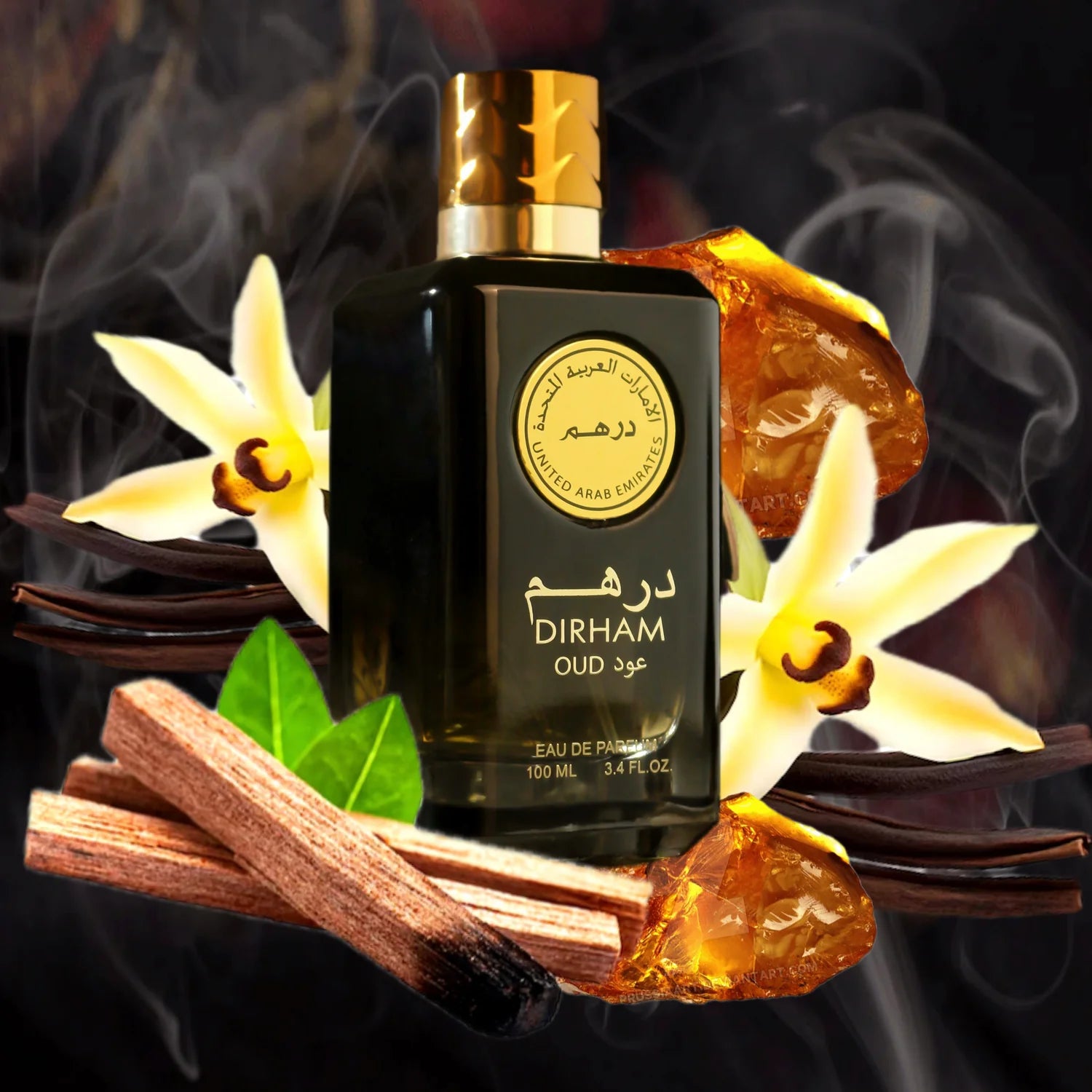 Dirham Oud Ard Al Zaafaran Perfume Spray Unisex EDP 100mL 3.4 oz