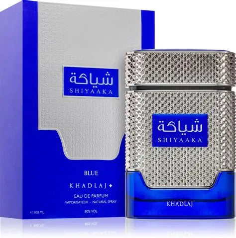 Khadlaj Shiyaaka Blue Perfume Spray 100ml 3.4fl oz EDP Unisex