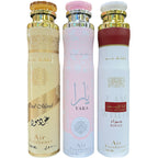 Oud Mood & Yara & Ana Abiyedh Rouge Lattafa Air Fresheners (3 PACK BUNDLE) 300mL