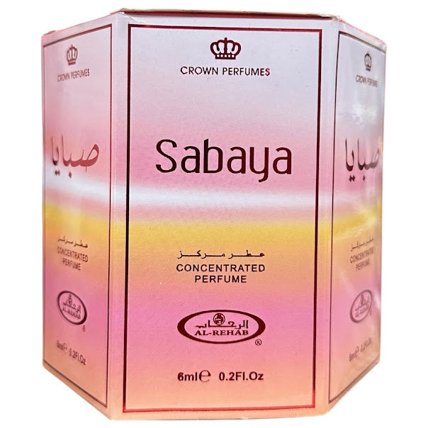 Sabaya 6mL Roll On Perfume Oil Concentrated by Al Rehab (BOX OF 6)
