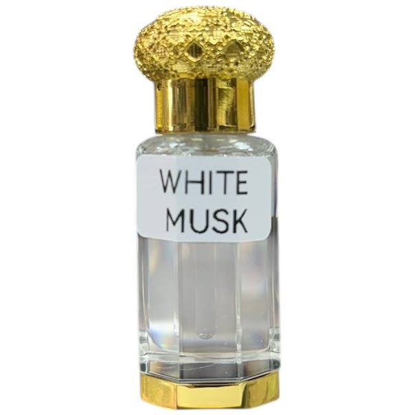 WHITE MUSK - Attar Perfume Oil 12mL (0.40 OZ) Unisex Alcohol Free