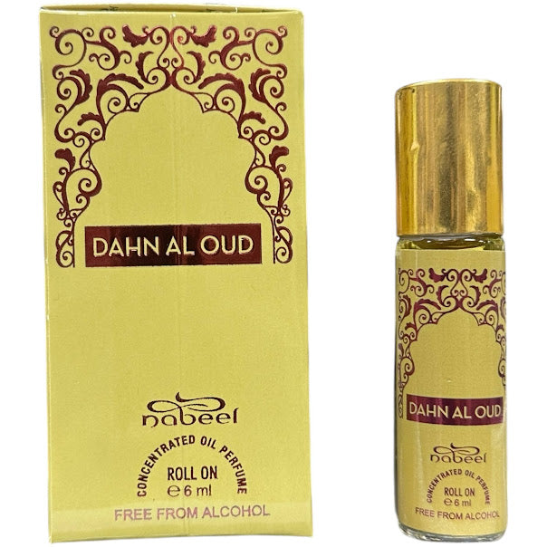 Dahn Al Oud - Box 6 x 6ml Roll-On Perfume Oil by Nabeel Free From Alcohol