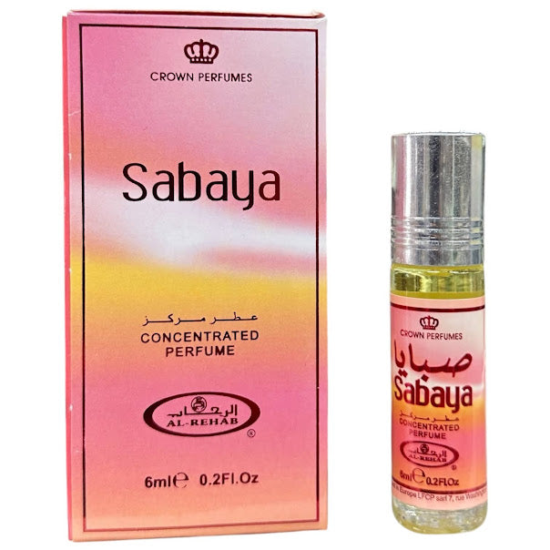 Sabaya 6mL Roll On Perfume Oil Concentrated by Al Rehab (BOX OF 6)