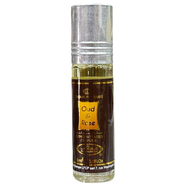 Oud & Rose 6mL Roll On Perfume Oil Concentrated by Al Rehab (BOX OF 6)