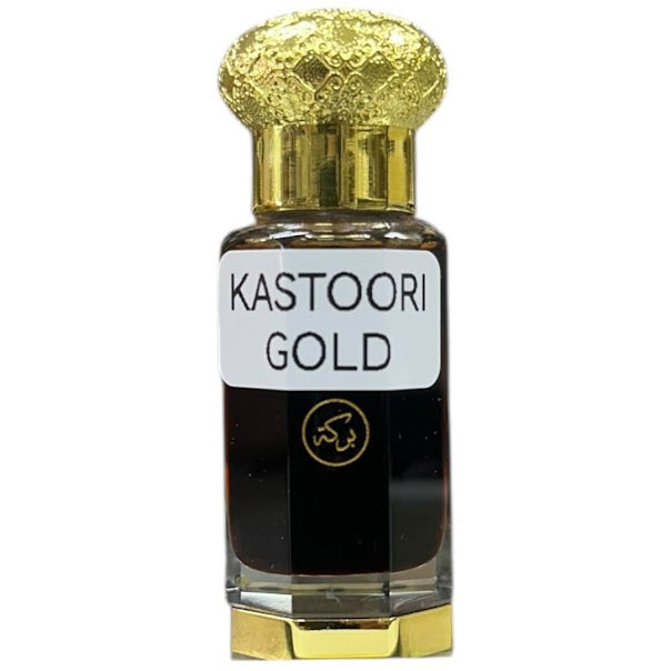 Kastoori Gold - Attar Perfume Oil 12mL (0.40 OZ) Unisex Alcohol Free