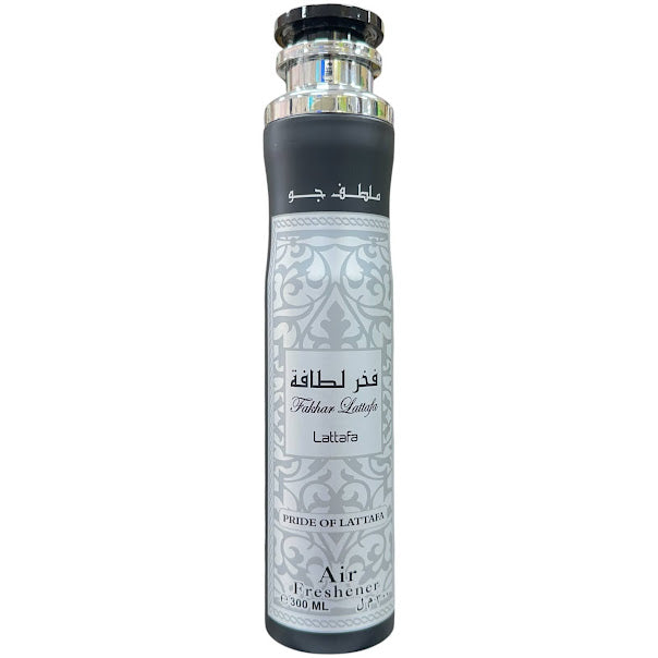 (2 PACK) Fakhar Silver & Fakhar Rose Lattafa Air Freshener 300mL