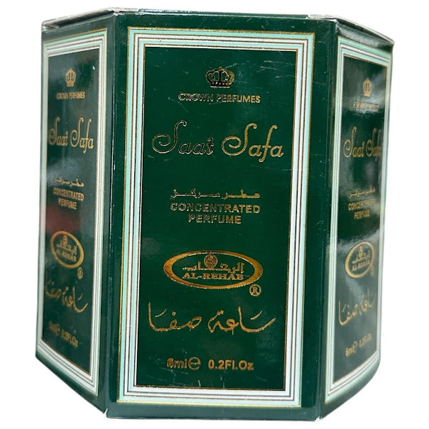Saat Safa 6mL Roll On Perfume Oil Concentrated by Al Rehab (BOX OF 6)