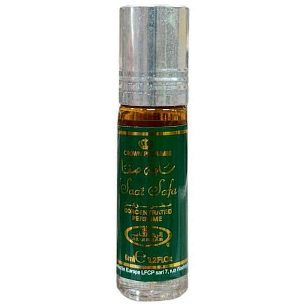 Saat Safa 6mL Roll On Perfume Oil Concentrated by Al Rehab (BOX OF 6)