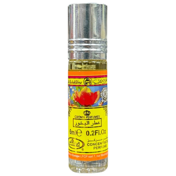 Bakhour 6mL Roll On Perfume Oil Concentrated by Al Rehab (BOX OF 6)