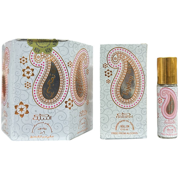 Tajebni - Box 6 x 6ml Roll-On Perfume Oil by Nabeel Free From Alcohol