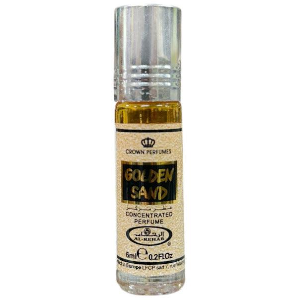 Golden Sand 6mL Roll On Perfume Oil Concentrated by Al Rehab (BOX OF 6)
