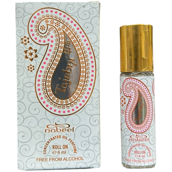 Tajebni - Box 6 x 6ml Roll-On Perfume Oil by Nabeel Free From Alcohol