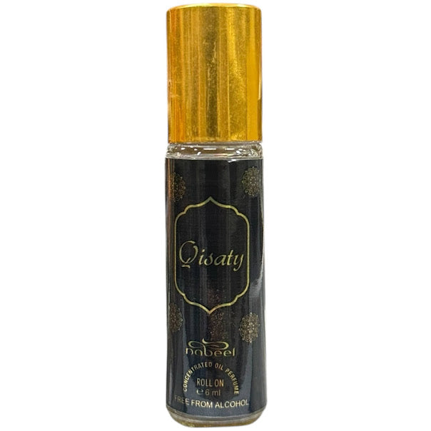 Qisaty - Box 6 x 6ml Roll-On Perfume Oil by Nabeel Free From Alcohol