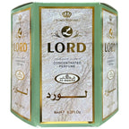 LORD 6mL Roll On Perfume Oil Concentrated by Al Rehab (BOX OF 6)