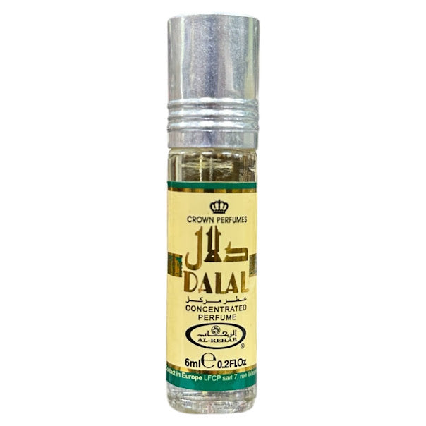 DALAL 6mL Roll On Perfume Oil Concentrated by Al Rehab Unisex (BOX OF 6)