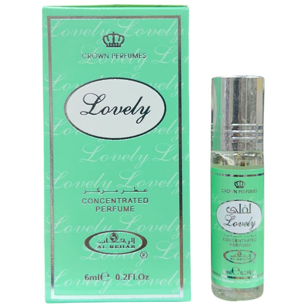 Lovely 6mL Roll On Perfume Oil Concentrated by Al Rehab (BOX OF 6)