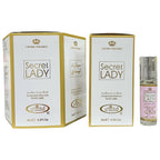 Secret LADY 6mL Roll On Perfume Oil Concentrated by Al Rehab Unisex (BOX OF 6)