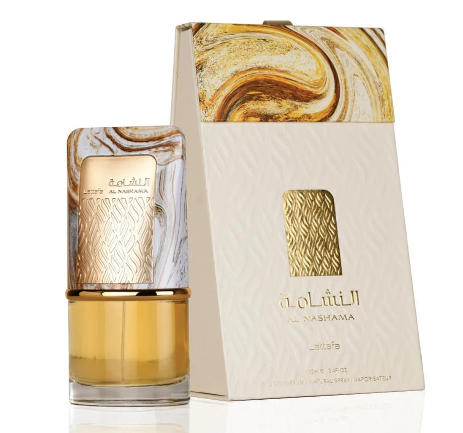 Lattafa Al Nashama Perfume Spray Unisex  Eau De Parfum 3.4 oz / 100ml