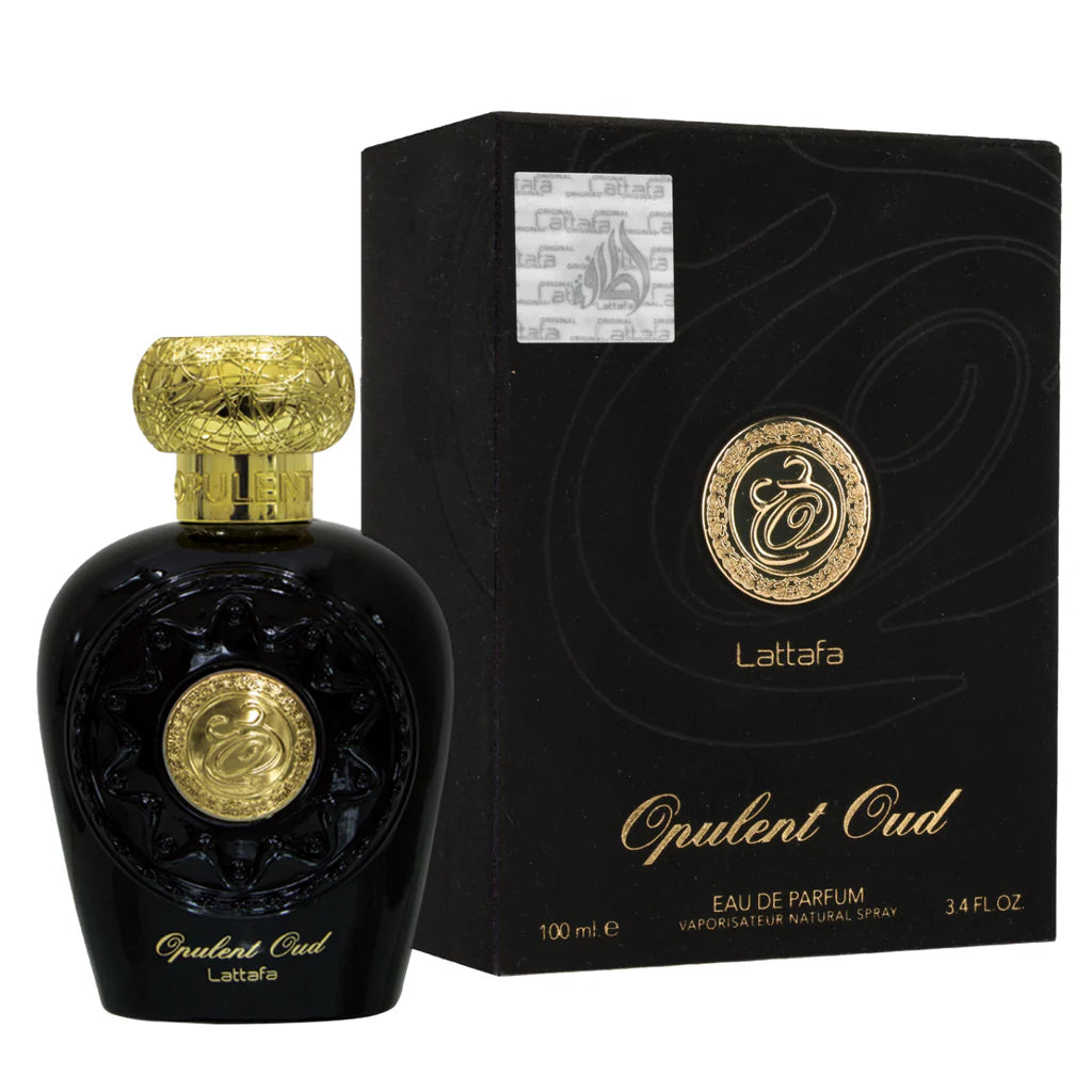 Opulent Oud Lattafa Perfumes Spray for Unisex EDP 100mL 3.4 oz. New in Box