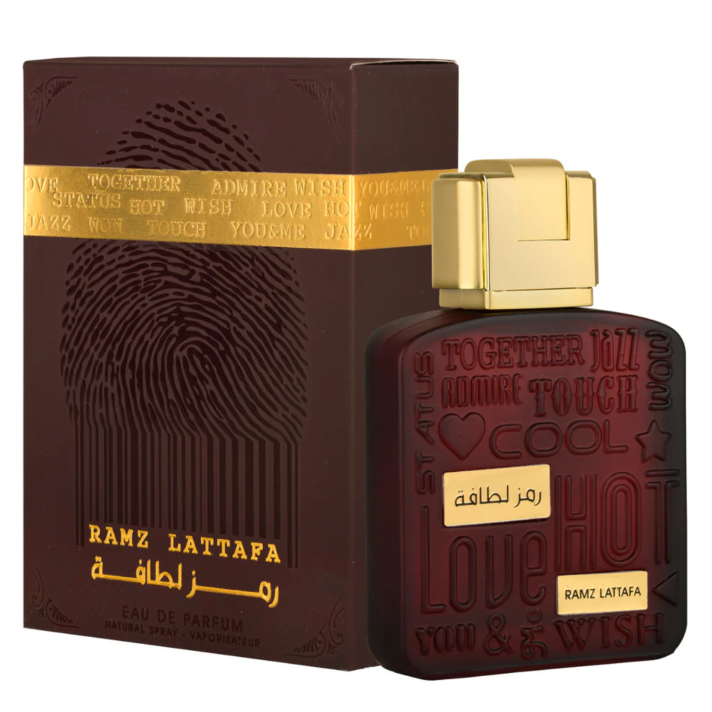 Ramz Lattafa Gold Perfumes for Men & Women EDP Spray 100mL 3.4 oz