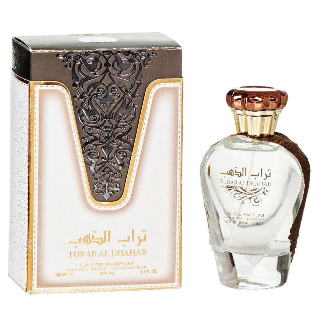 Turab Al Dhahab Perfume Spray for Women Ard Al Zaafaran EDP 3.4 Fl Oz 100ml