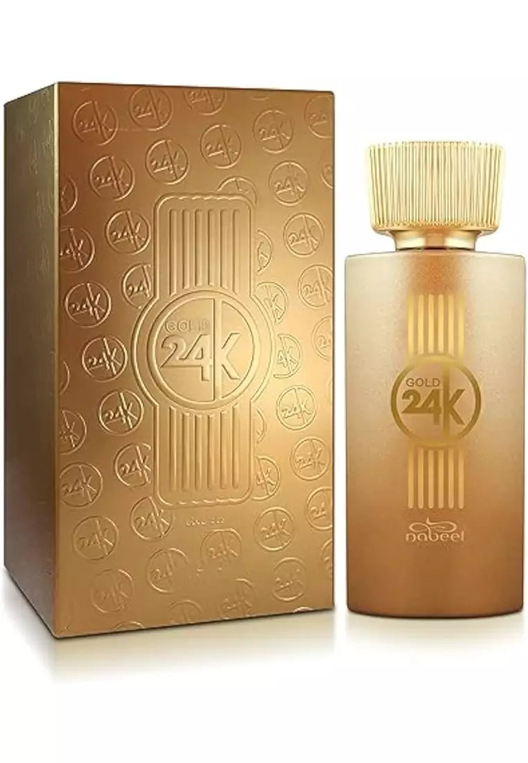 Nabeel 24K Gold EDP Perfume Spray For Men & Women 100 ML (3.4 oz)