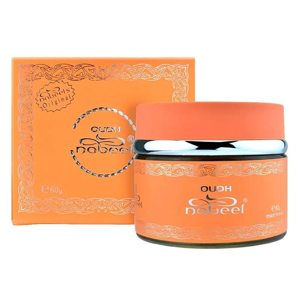 Nabeel Original Oudh 60gm Incense Bakhoor Jar