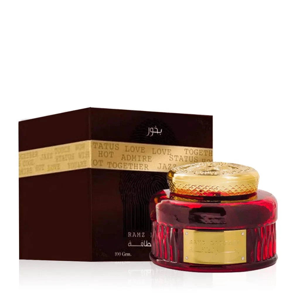 Ramz Gold Bukhoor Lattafa 100gm Oud Jar
