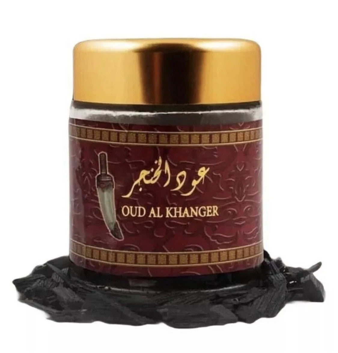 Oud Al Khanger Banafa For Oud 50gm Jar