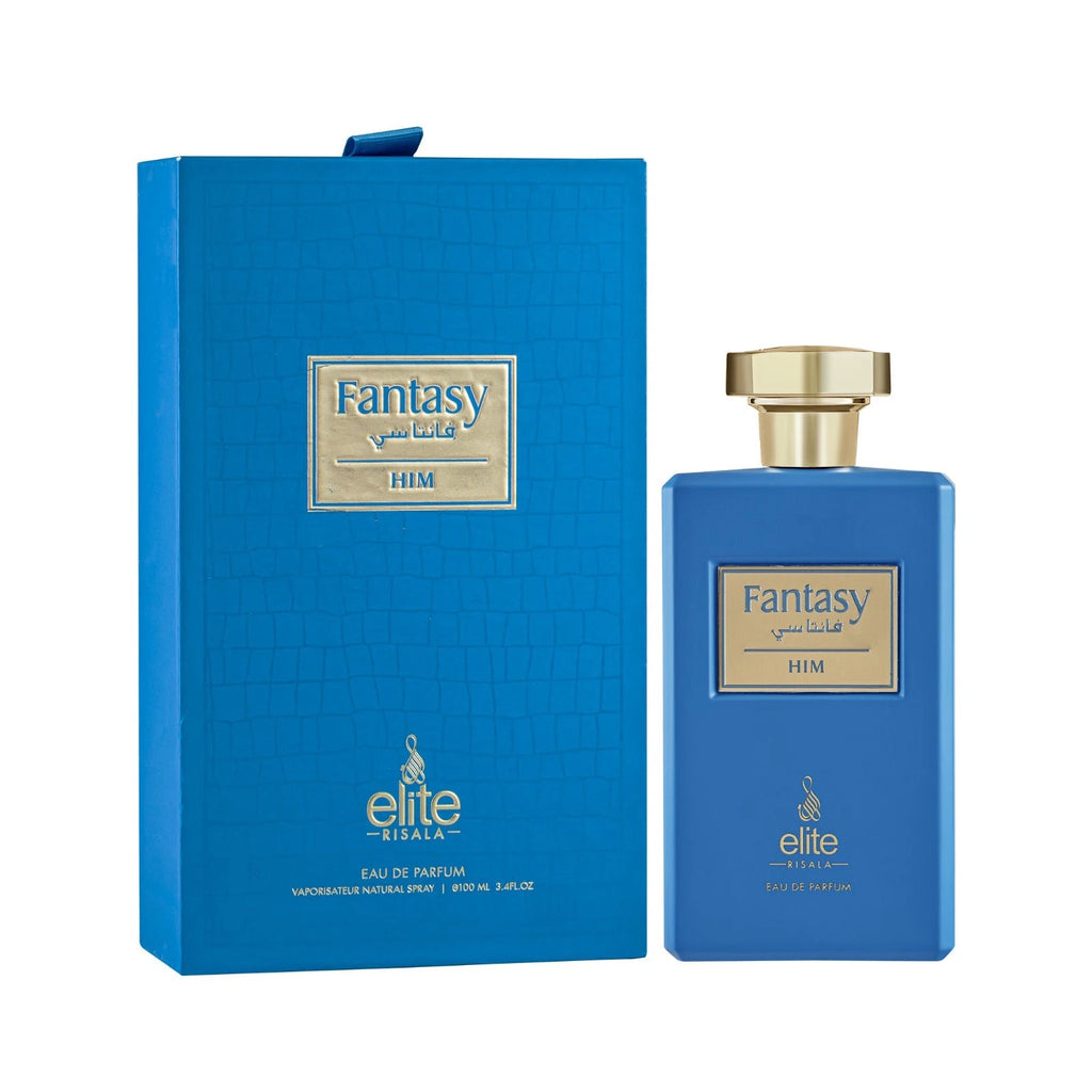 Fantasy Him Risala Elite 100ml EDP Perfume Spray for Men 3.4fl oz