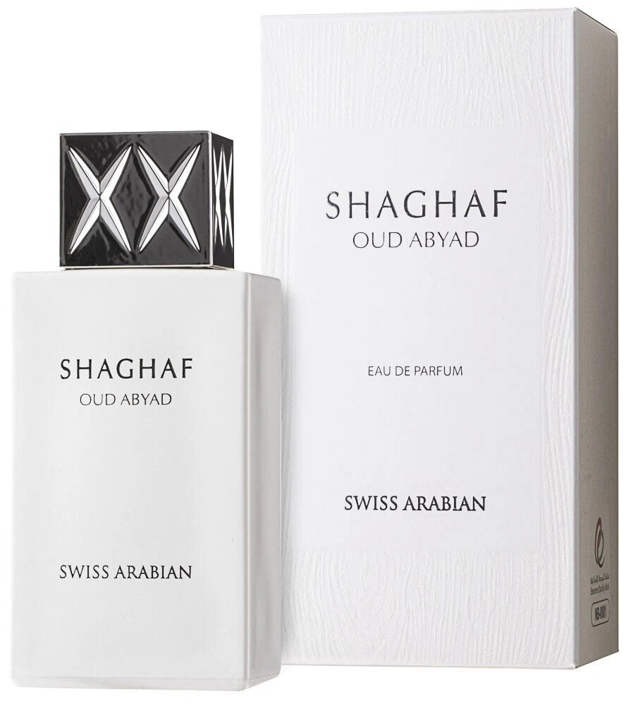Shaghaf Oud Abyad Swiss Arabian Unisex EDP Spray 75mL 2.5fl oz