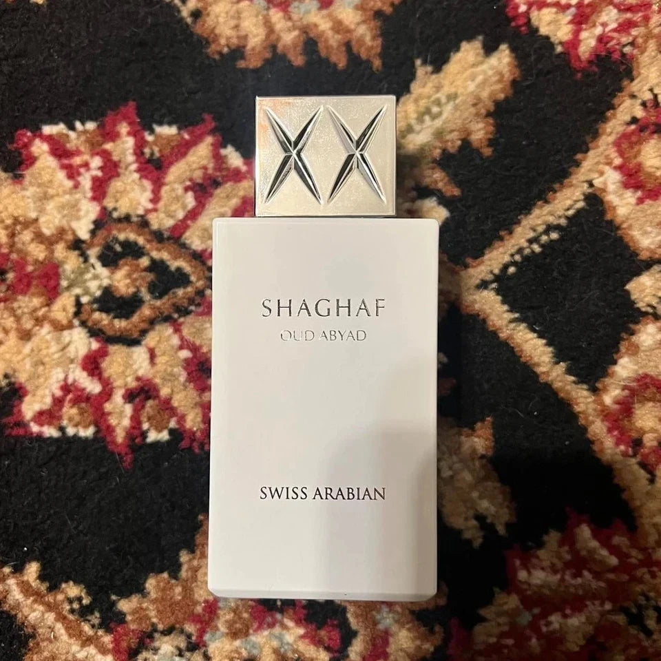 Shaghaf Oud Abyad Swiss Arabian Unisex EDP Spray 75mL 2.5fl oz