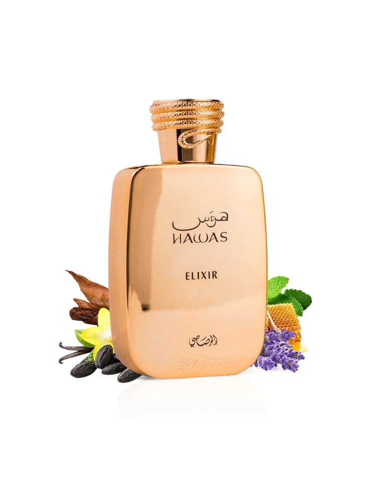 Rasasi Hawas Elixir Eau De Parfum Perfume Spray 3.38 oz / 100 ml