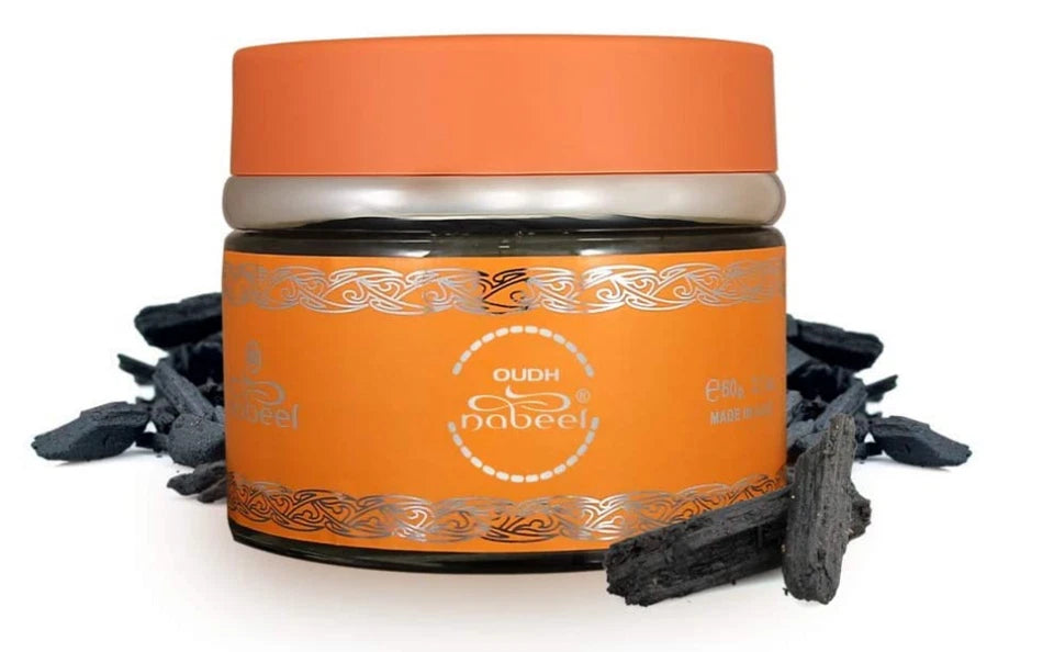 Nabeel Original Oudh 60gm Incense Bakhoor Jar