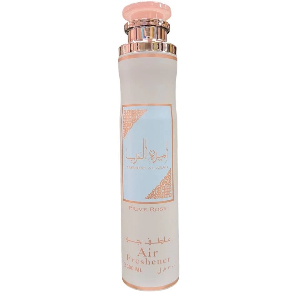 Lattafa Ameerat Al Arab & Prive Rose Air Fresheners (2 PACK BUNDLE) 300mL