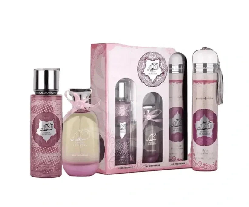 Hareem Al Sultan Ard Al Zaafaran 3 Piece Perfume Gift Set