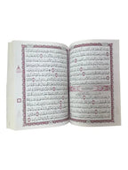 Large Quran Uthamni Script 15 Line Hardcover 9.5" x 6.75" (Color May Vary)