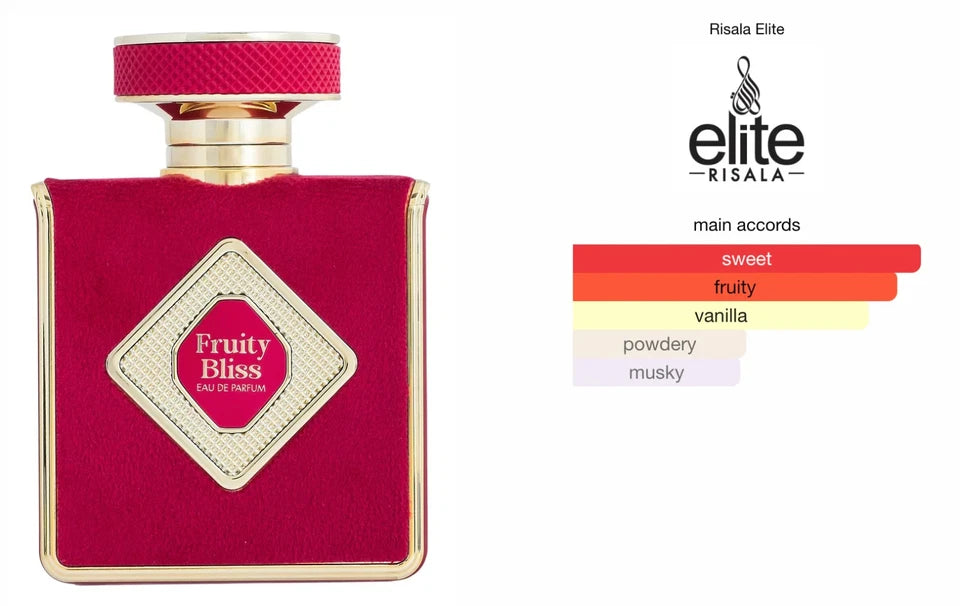 Fruity Bliss Risala Elite Ladies EDP Perfume Spray 100mL 3.4 oz