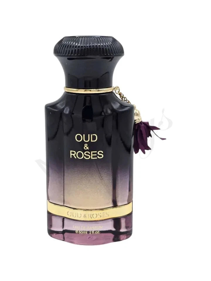 Oud & Roses by Ahmed Al Maghribi 60ml Spray Extrait De Parfum New Free Shipping