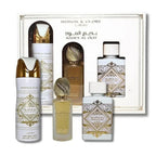 Badee Al Oud Honor & Glory Lattafa 3 Piece Perfume Gift Set