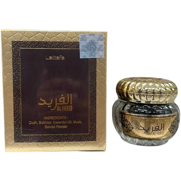 Al Farid Lattafa 50gm Oud Bukhoor Incense Jar