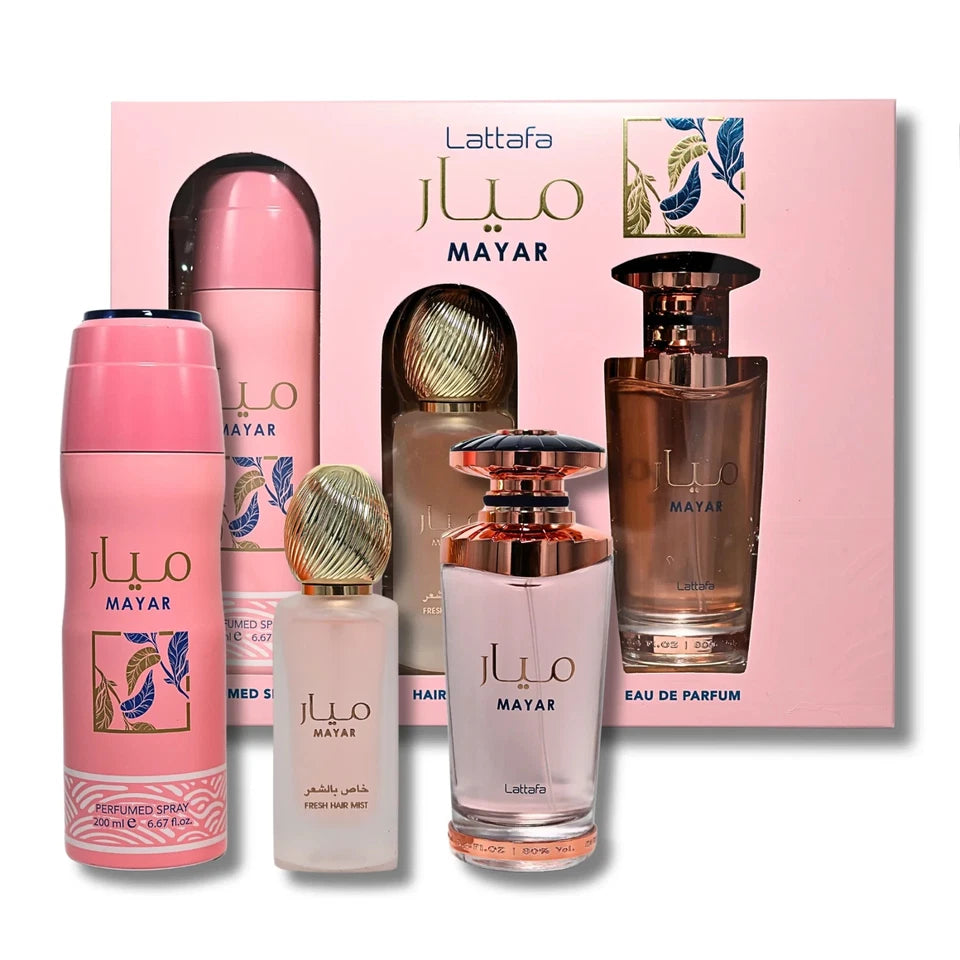 Mayar Lattafa 3 Piece Perfume Gift Set