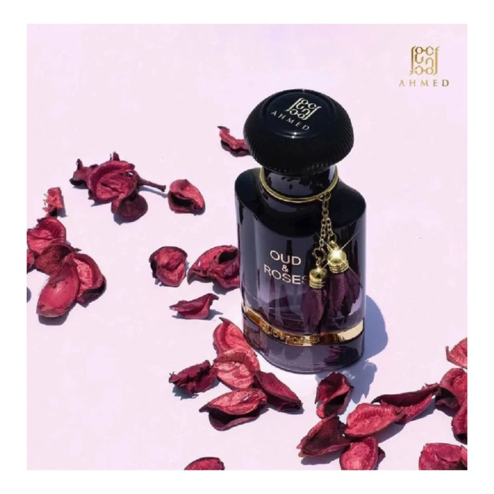 Oud & Roses by Ahmed Al Maghribi 60ml Spray Extrait De Parfum New Free Shipping