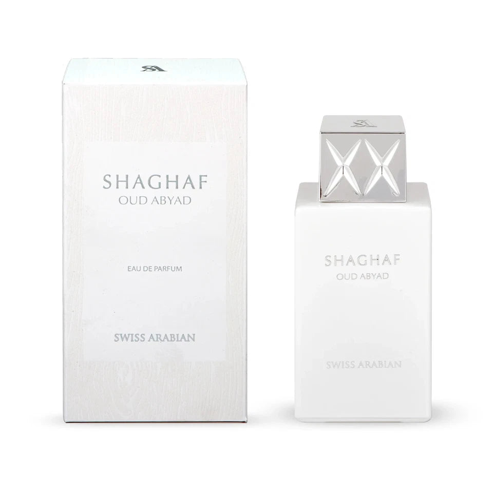 Shaghaf Oud Abyad Swiss Arabian Unisex EDP Spray 75mL 2.5fl oz