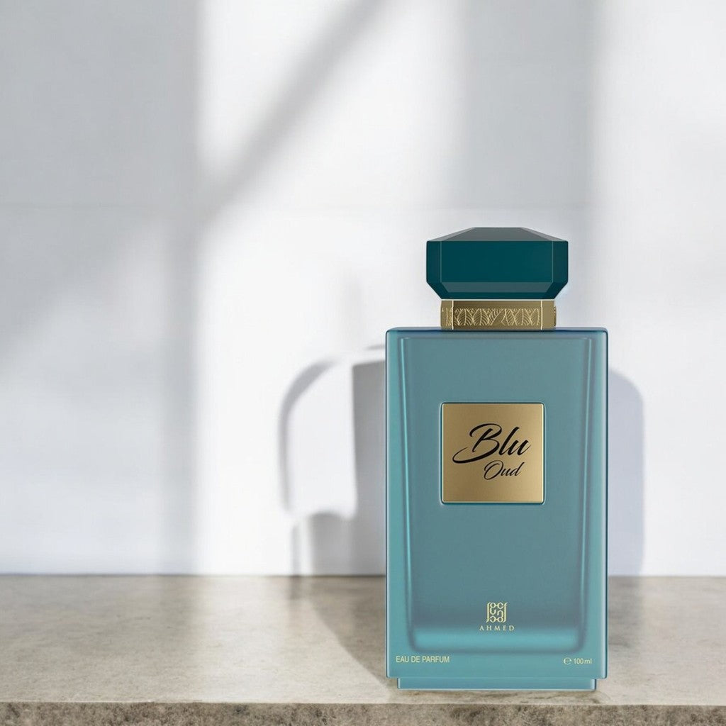 Blu Oud by Ahmed Al Maghribi Eau De Parfum Spray 100mL 3.4fl oz (Unisex)